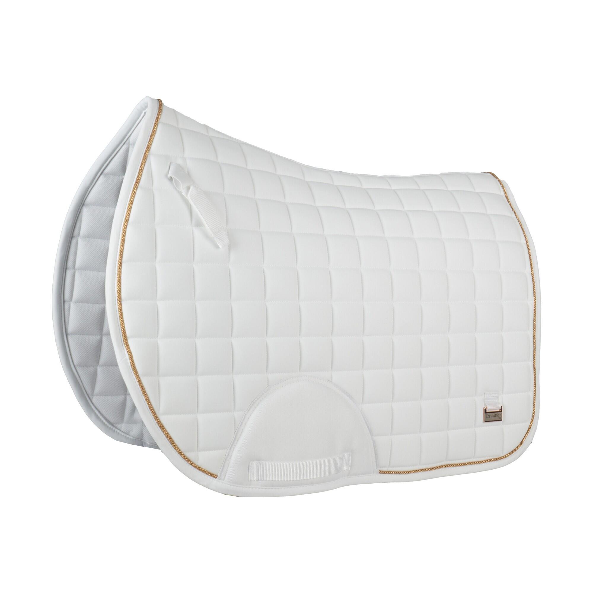 Horka - Tapis De Selle Pour Cheval Horka Deluxe - Tapis De Selle - Blanc|rose - Ps - Decathlon
