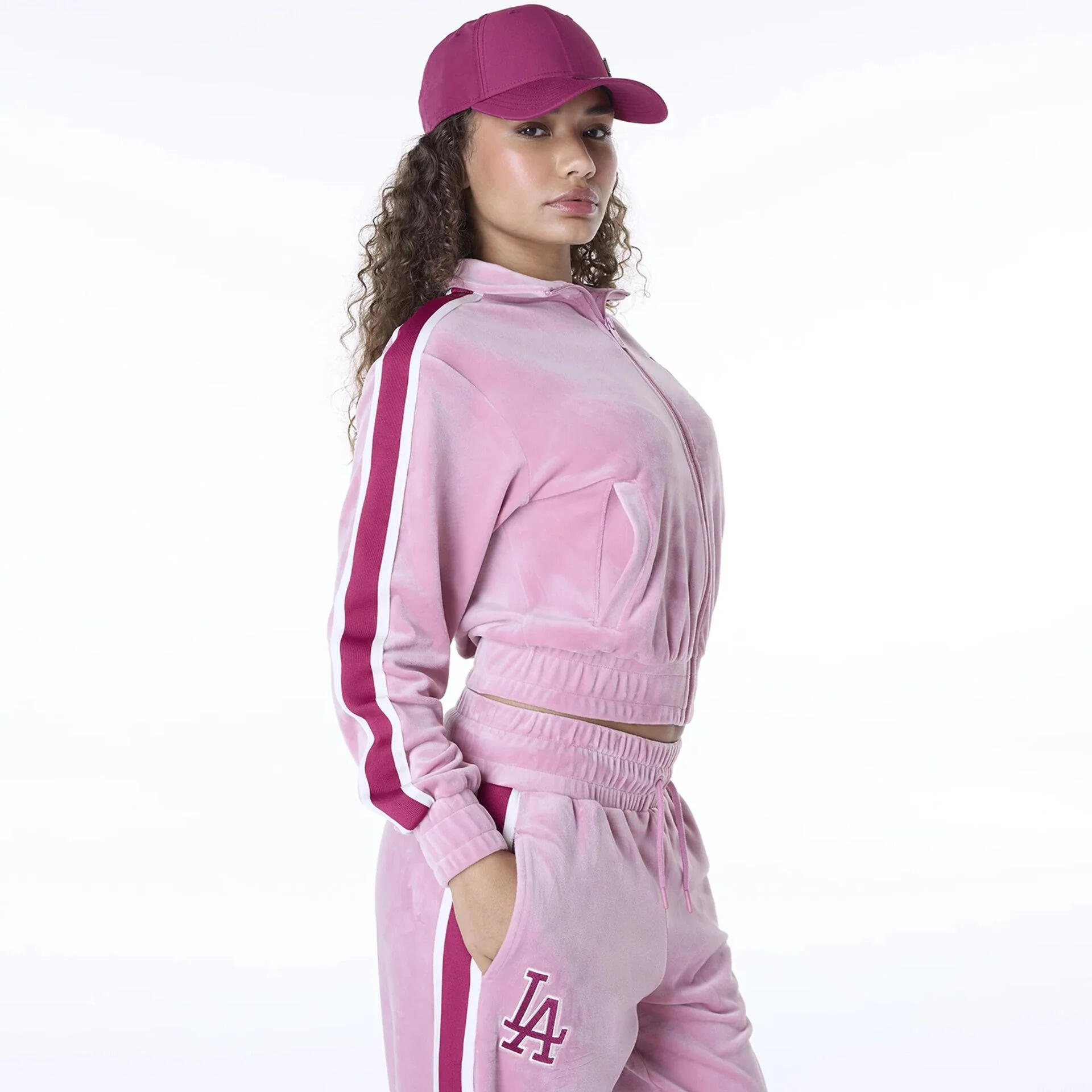 Giacca in velluto donna Dodgers Track 3/7