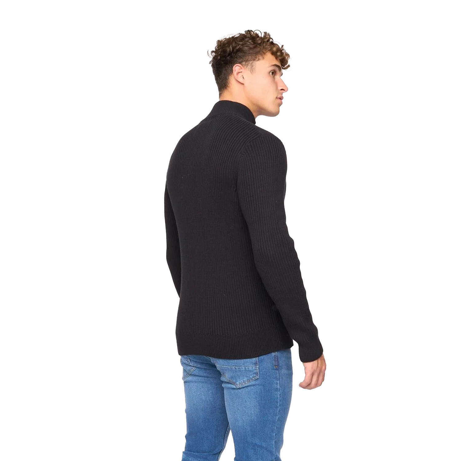 Pullover Cerniera Ad Un Quarto Uomo Crosshatch Havaline Grano 3/4