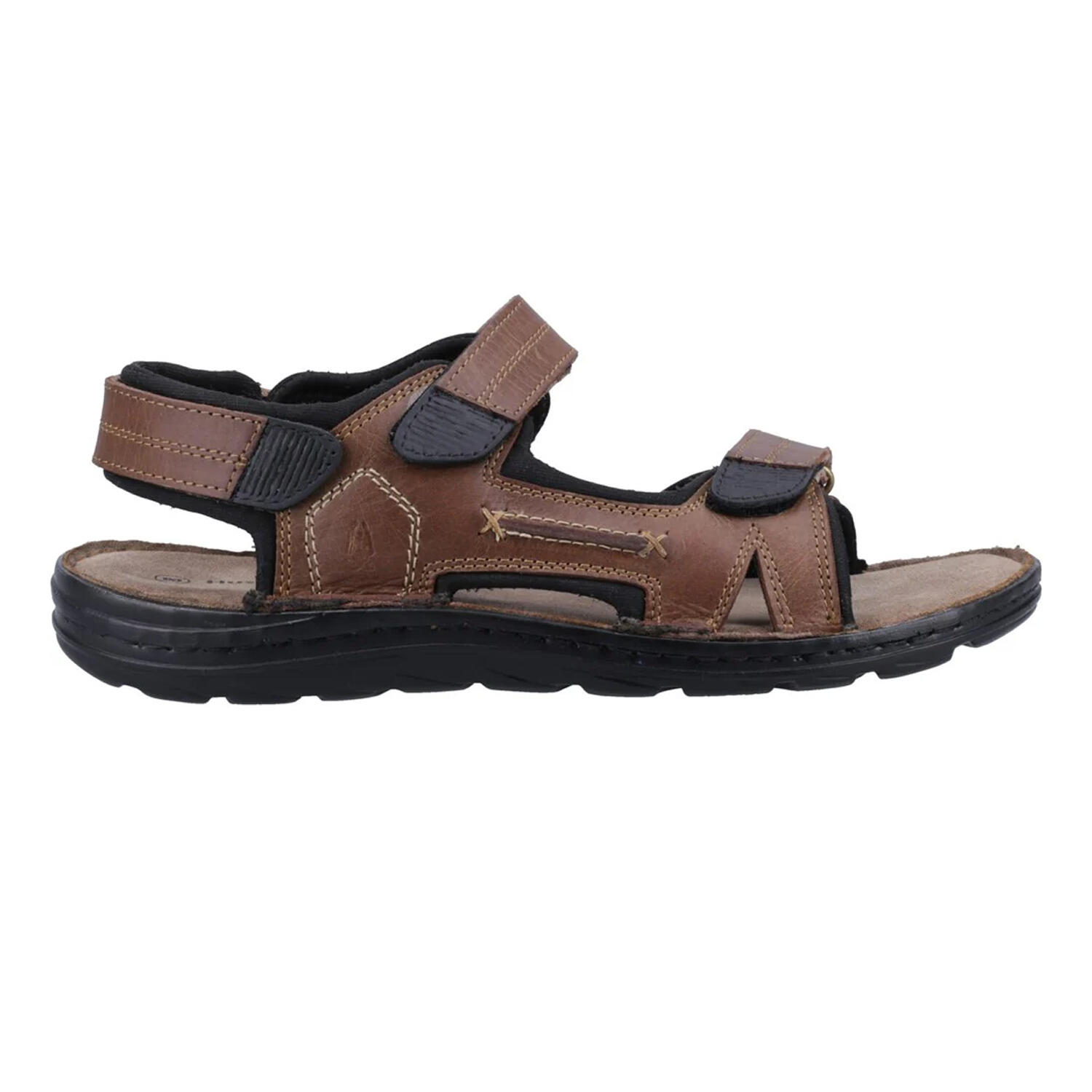 Sandalen "Alistair", Leder Herren Hellbraun 4/6