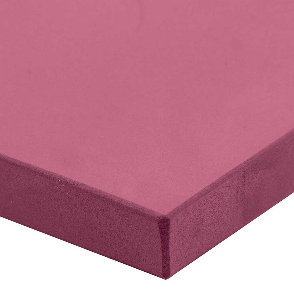 EVA Half Yoga Block (Burgundy) One Size 3/4