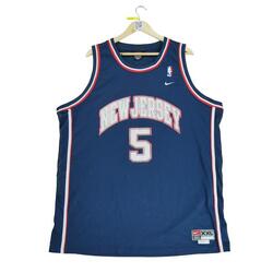 Reconditionné - Maillot Homme NBA New Jersey Nets Vintage - Bon État
