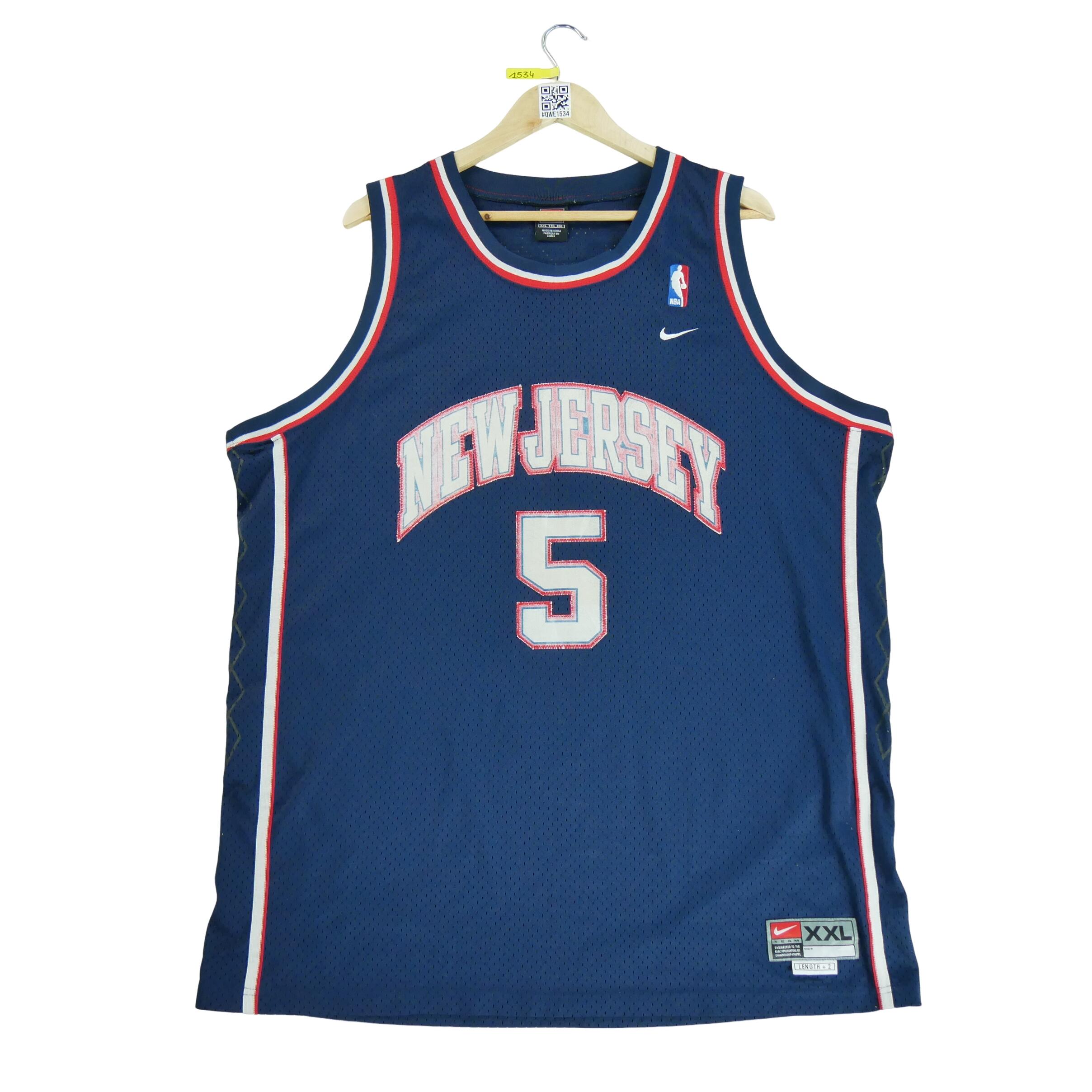 NIKE Seconda Mano - Maglia vintage dei Brooklyn Nets NBA per uomo - Stato buono