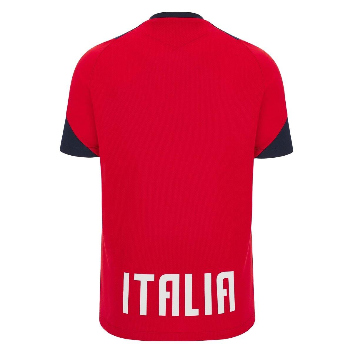 Italy FIR 23/24 Mens Rugby Player Training T-Shirt 2/5