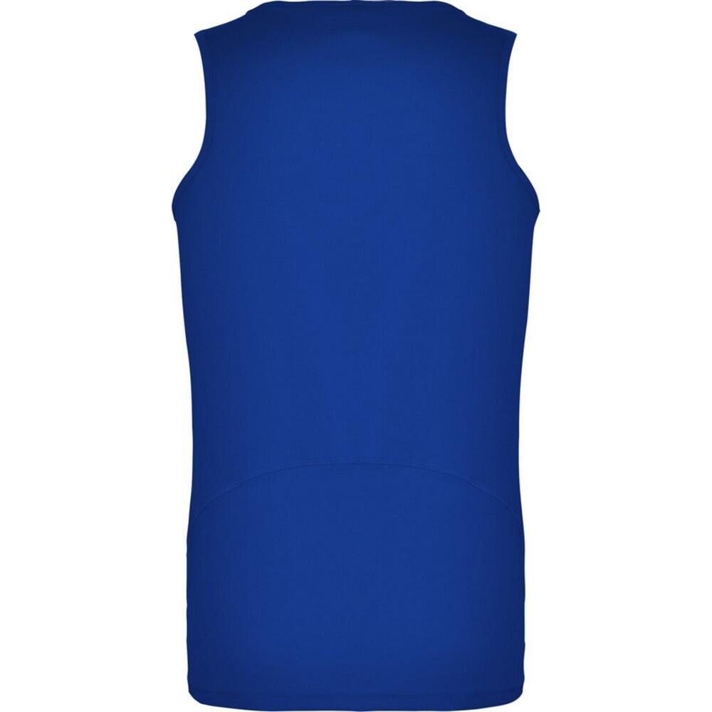 Camiseta Sin Mangas Andre Deportivo para Niños/Niñas Azul Real 2/4