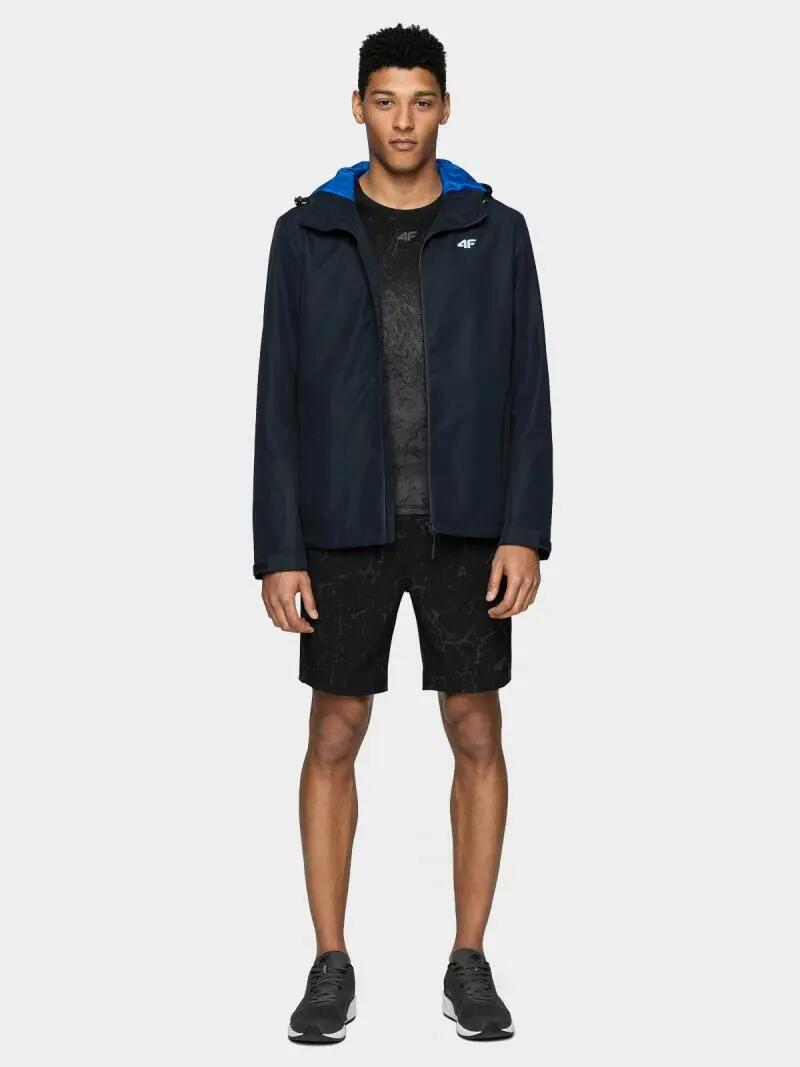 Parka impermeabilă bărbați NeoDry 3000, glugă ajustabilă, negru, XL 2/3