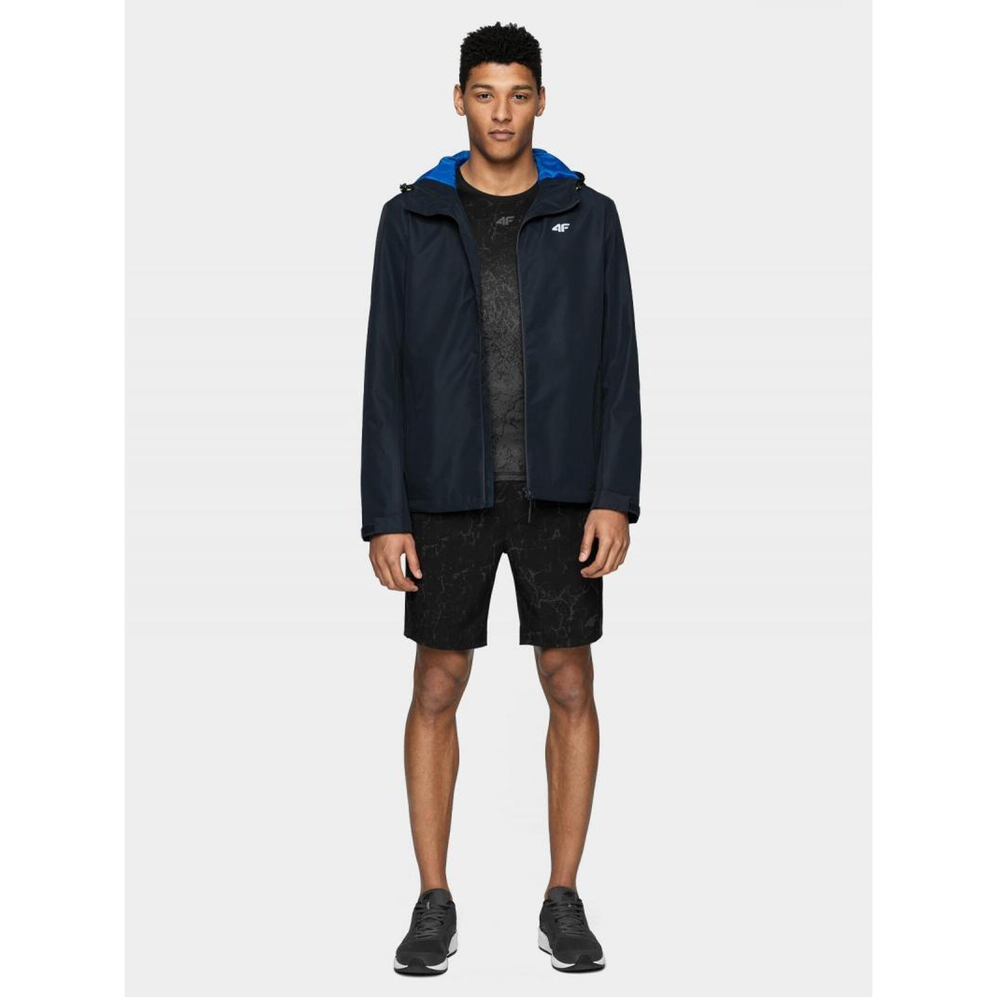 Parka impermeabilă bărbați NeoDry 3000, glugă ajustabilă, negru, XL