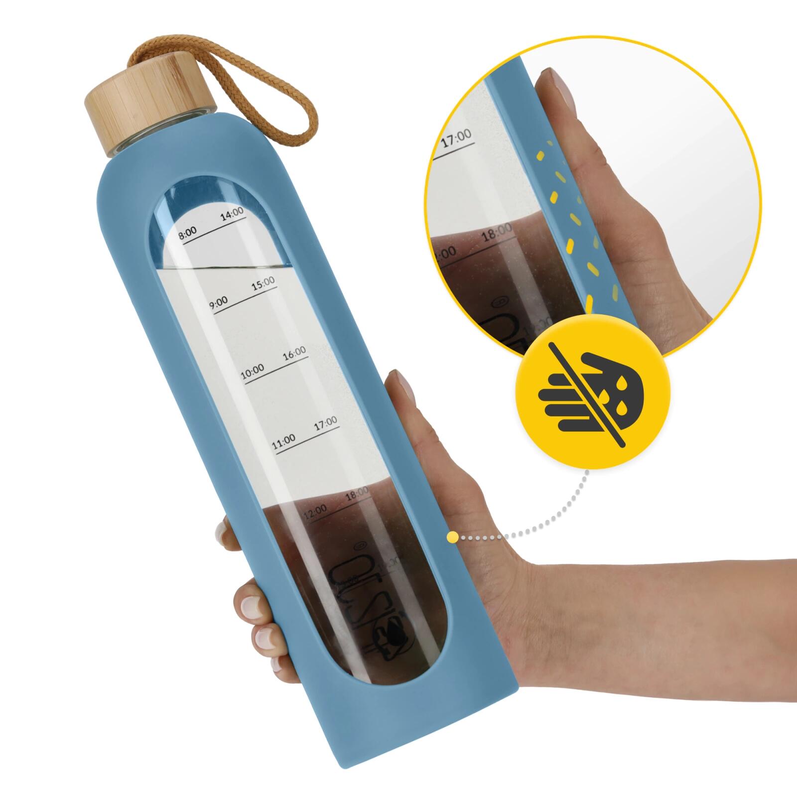 Sport Wasserflasche aus Glas 4FIZJO 1000 ml 3/7