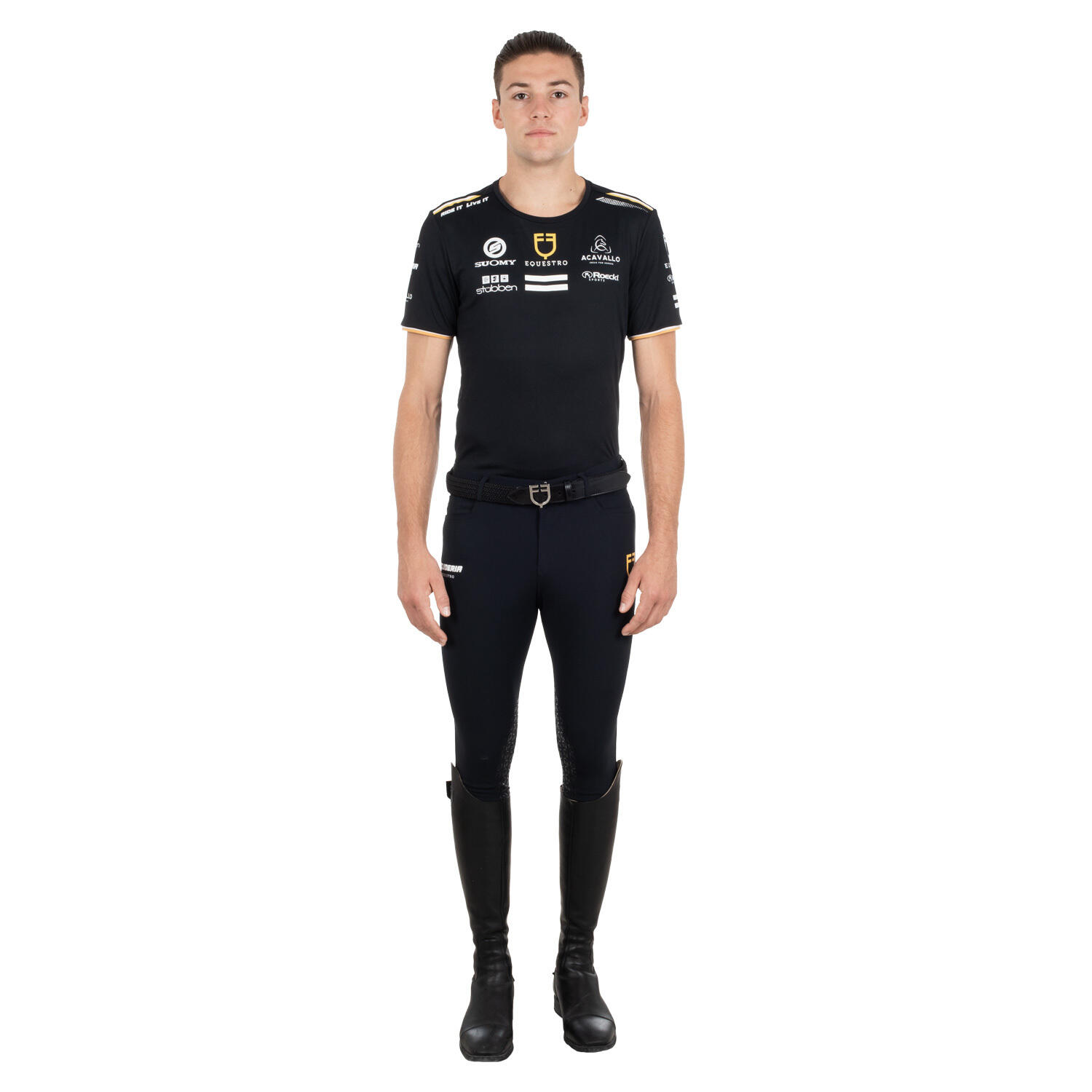 T-shirt Equestro Multi Logo 1/7
