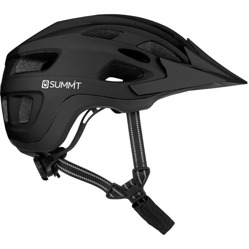 Casca bicicletă 1936 reglabilă cu LED reîncărcabil, neagră L (59-61 cm)