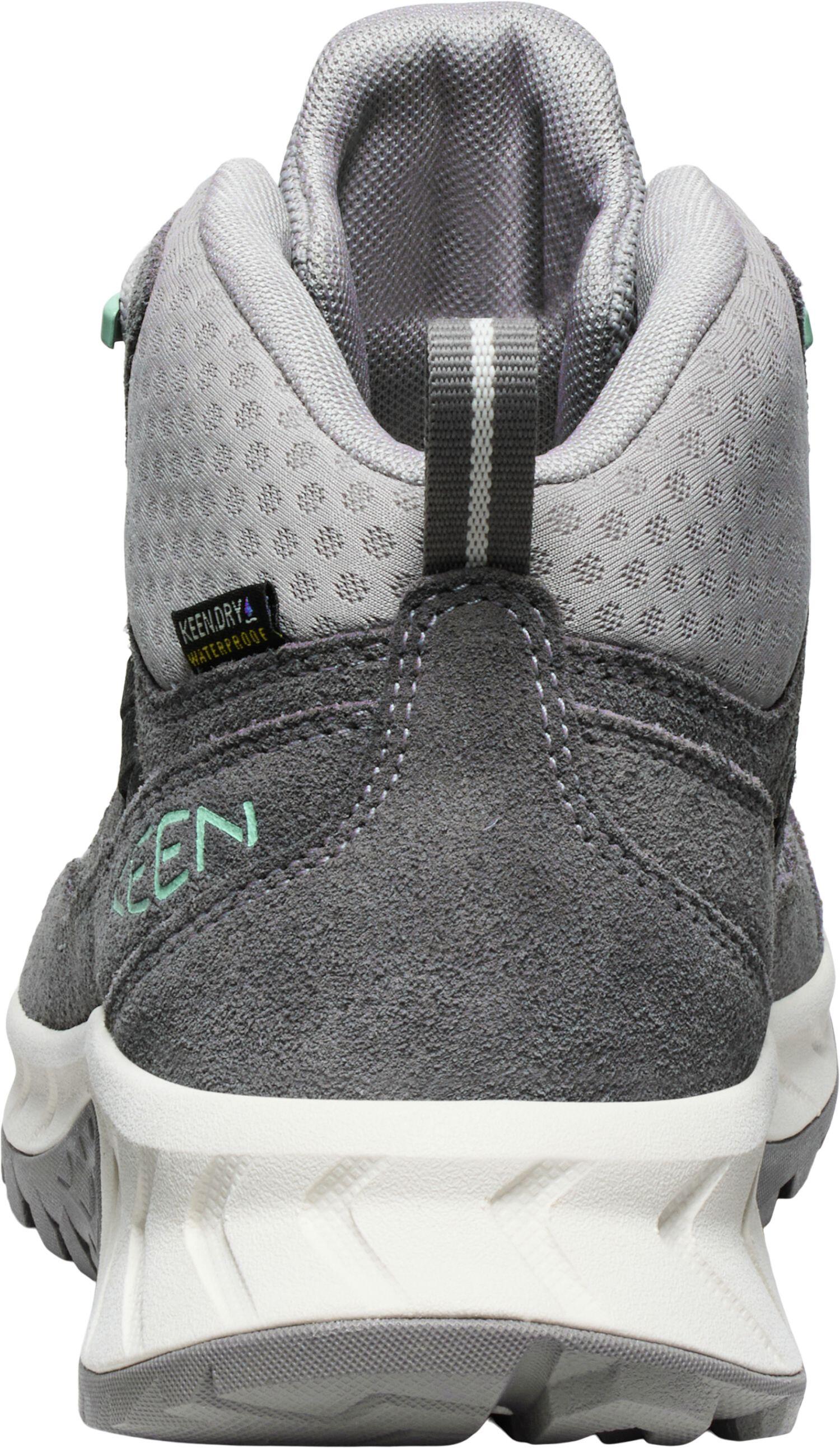 Botas de senderismo Mujer Keen HIGHTRAIL MID WP W Gris claro/Verde 4/5