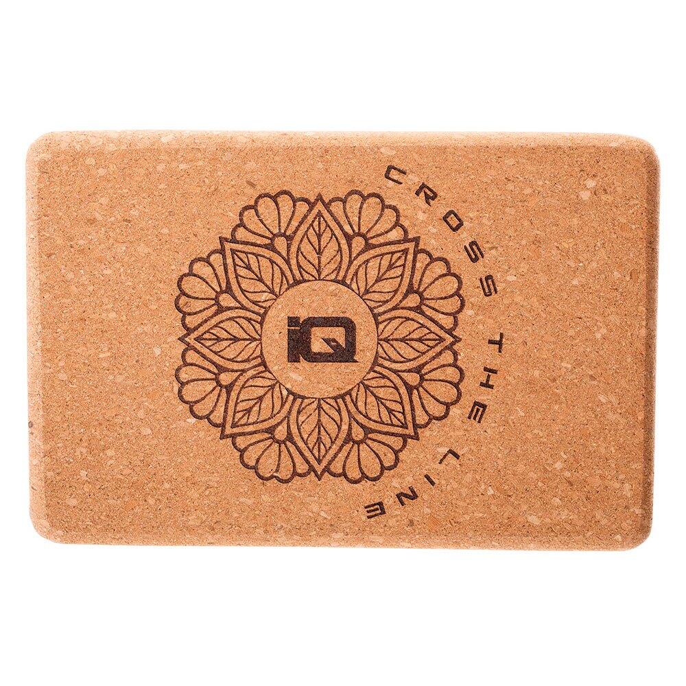 IQ Blocco Yoga Logo IQ Namaste Beige