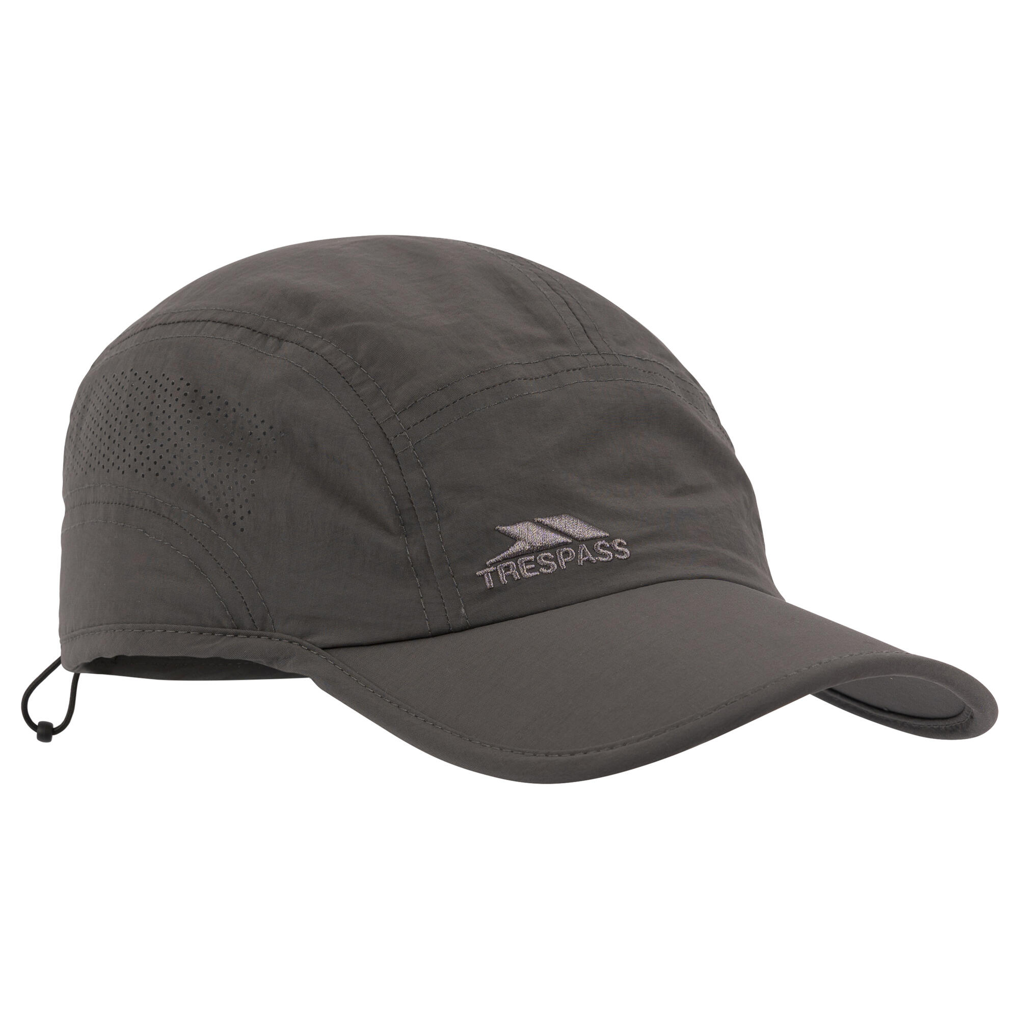 TRESPASS Mens Mark UPF 50+ Cap (Storm Grey)