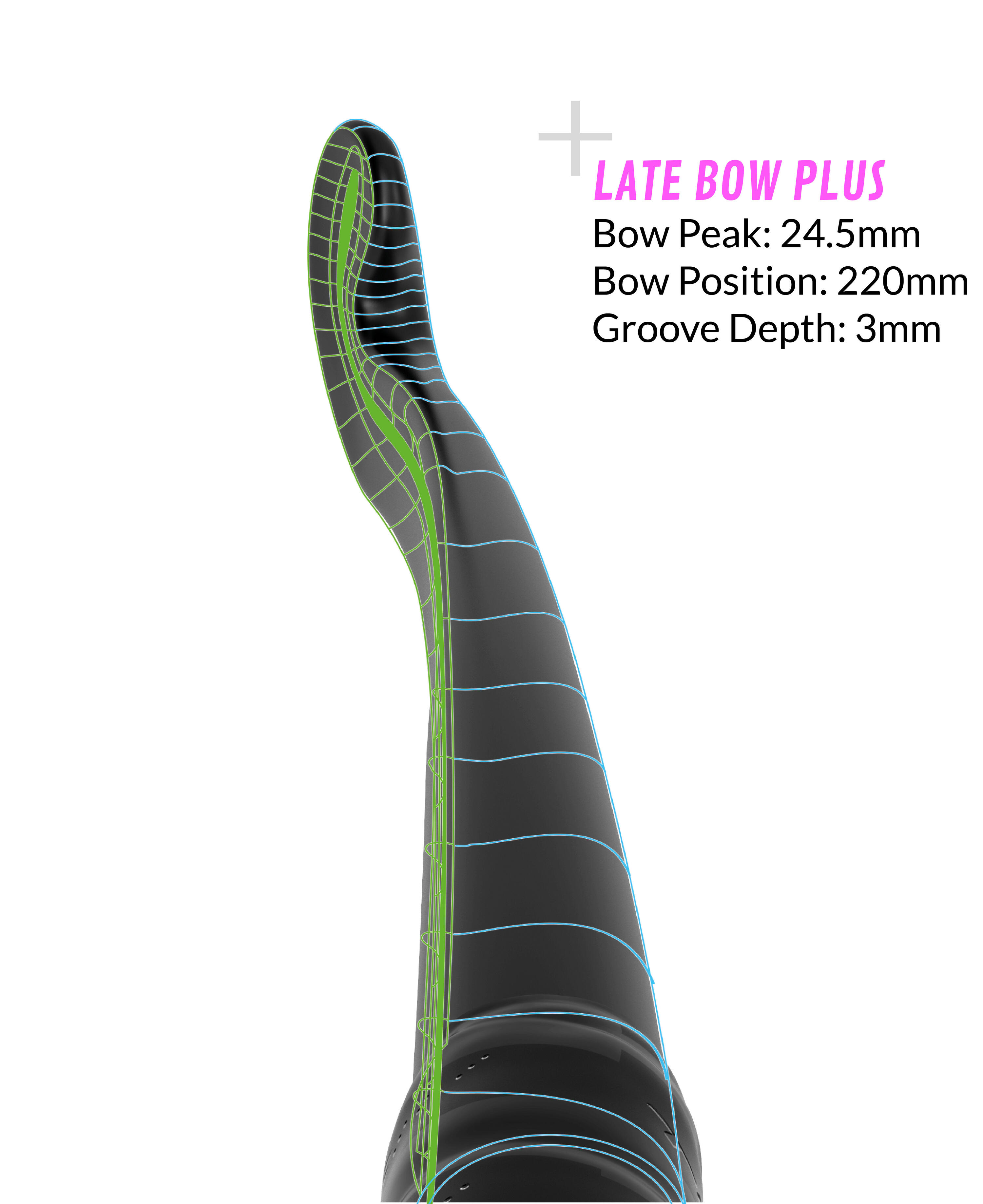 TK U2 Late Bow Plus Hockeyschläger 6/6