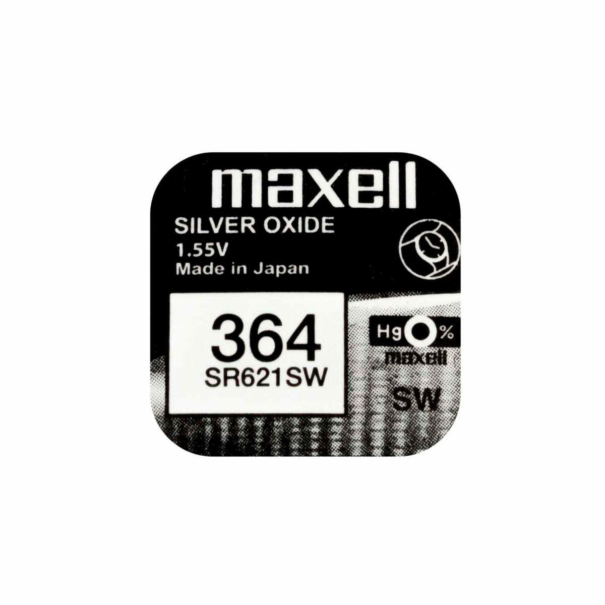 Knoopcel Maxell SR621SW 364 Knoopcelbatterij 5/5