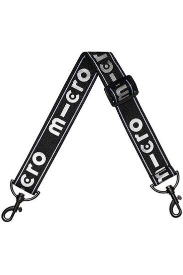 Micro Lanière de transport réfléchissante pour trotinnette Noir