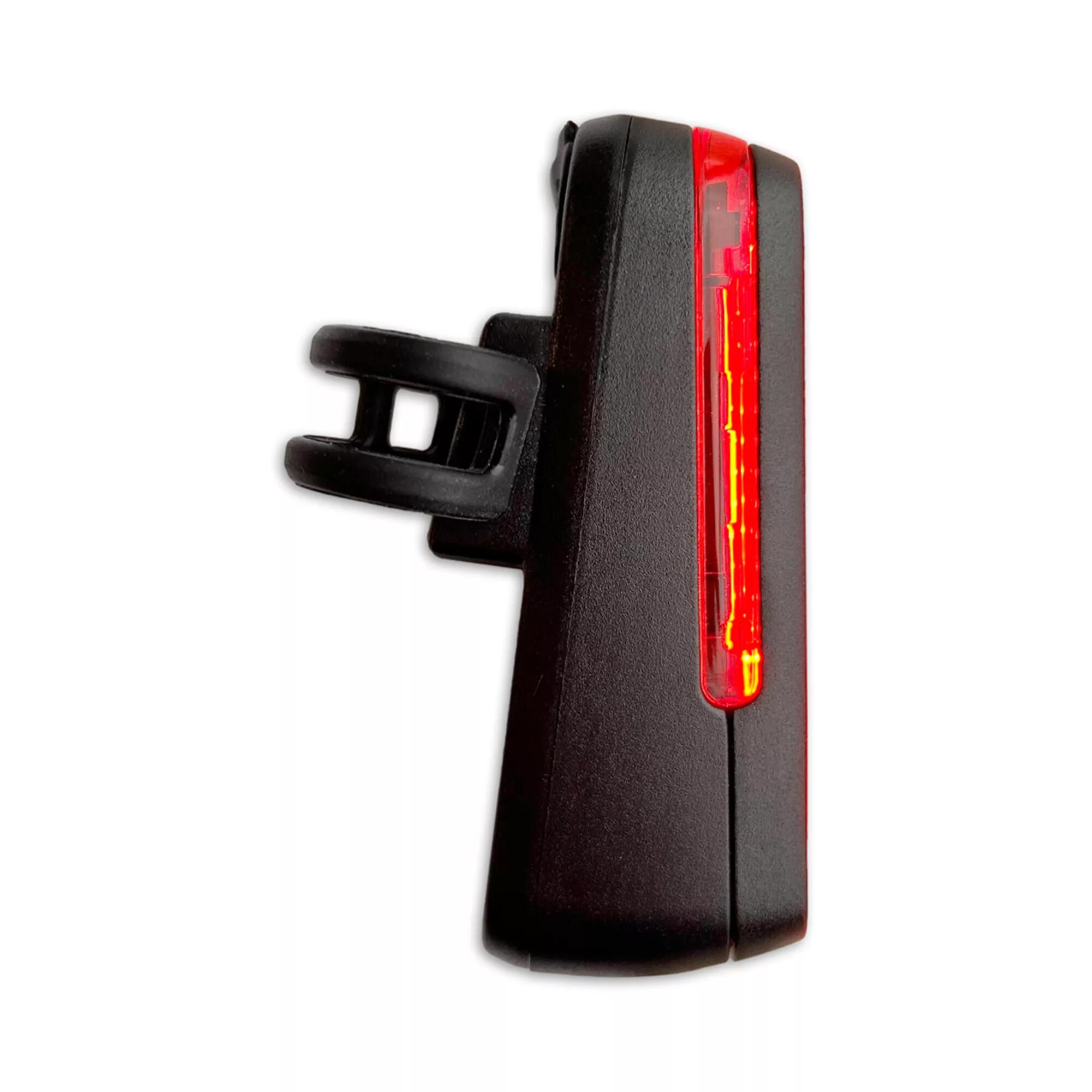 Luz trasera de bicicleta LED recargable por USB con sensor 3/5