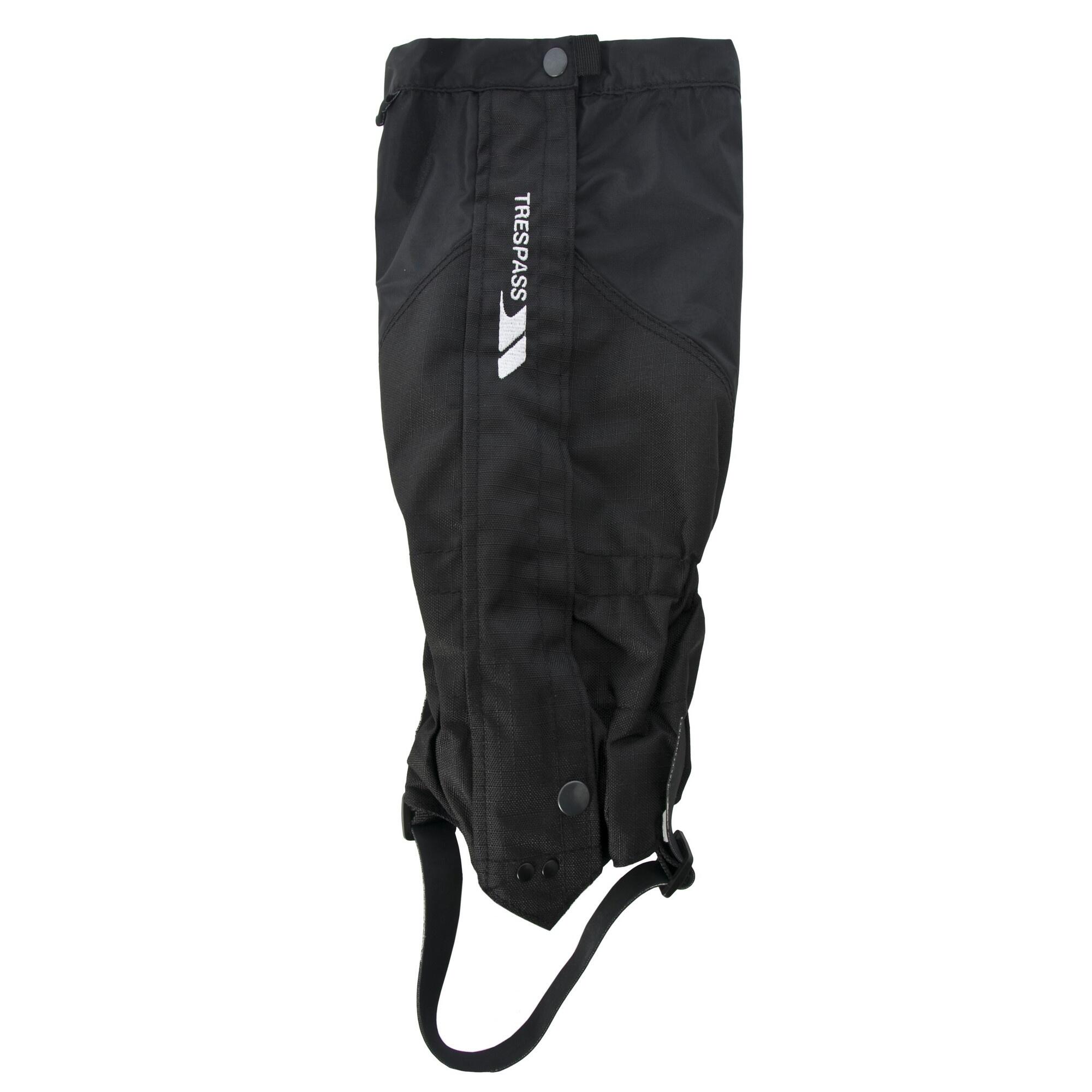 TRESPASS Adults Unisex Nanuk Performance Gaiter (Pack Of 1) (Black)