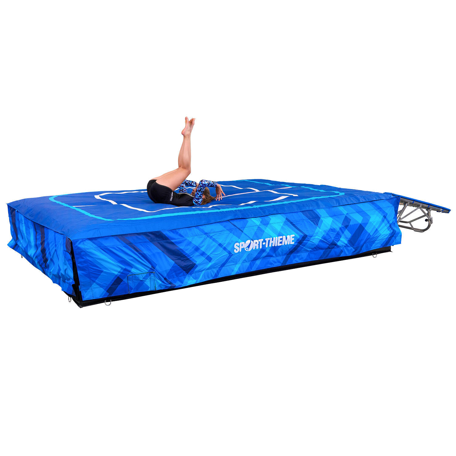 Landematte AirBag by AirTrack Factory S Turnen Unisex Blau 3/6