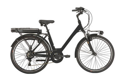 A4 AGORA 26 SCHWARZES ELEKTROFAHRRAD
