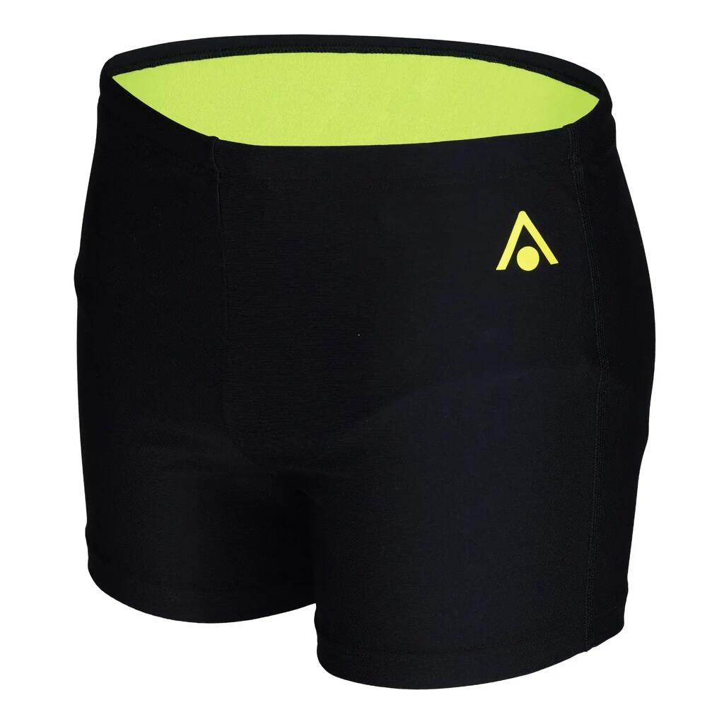 Aqua Sphere Essential Swim Boxer - Black/Yellow