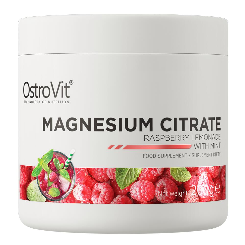 OstroVit Magnesium Citrate 200g raspberry lemonade with mint