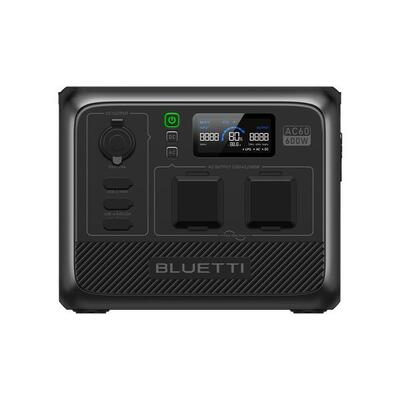 BLUETTI AC60 IP65-zertifizierter Solargenerator. 600W 403Wh LiFePO4 Kraftwerk
