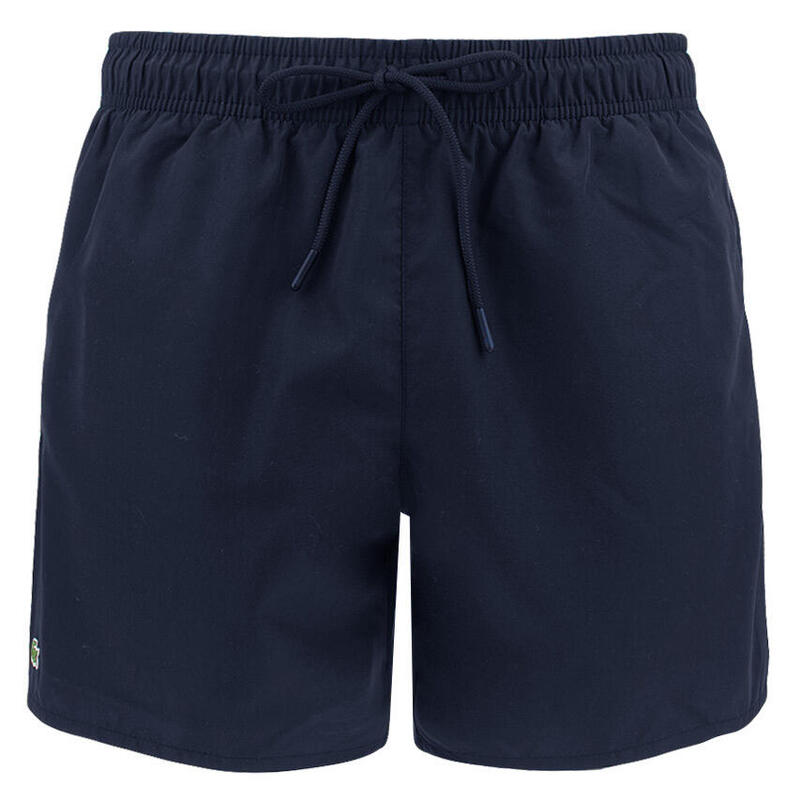 Lacoste Model Short Sleeved Ribbed Collar Culoare Albastru
