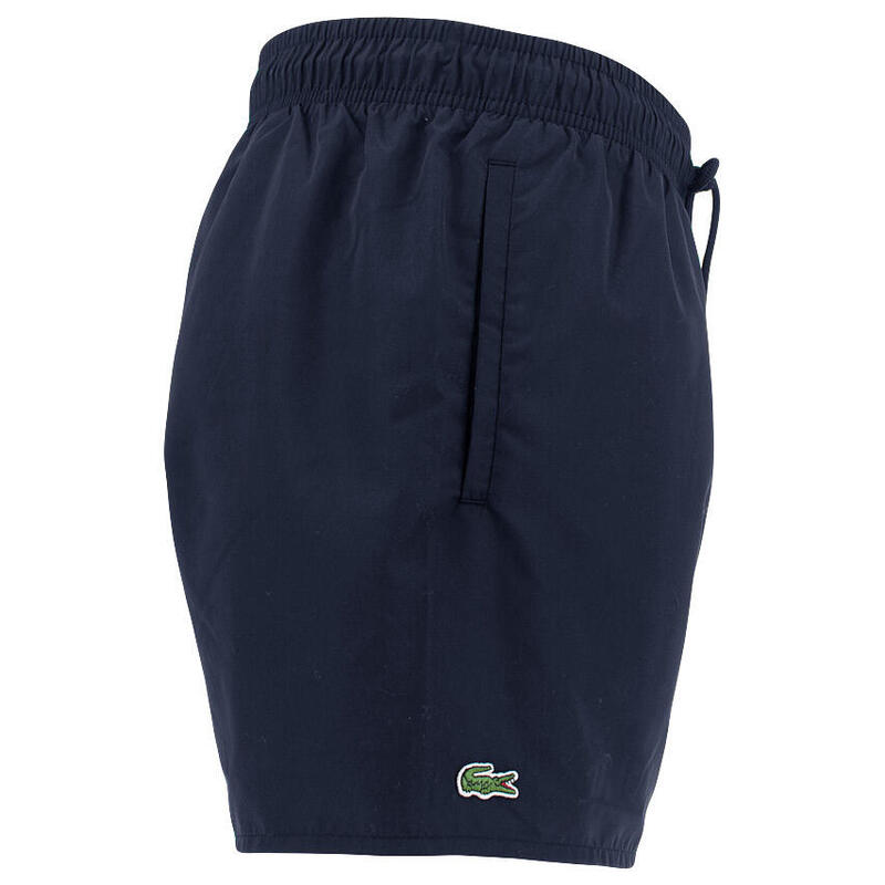 Lacoste Model Short Sleeved Ribbed Collar Culoare Albastru