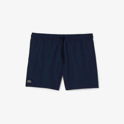 Lacoste Modèle Short Sleeved Ribbed Collar Couleur Bleu