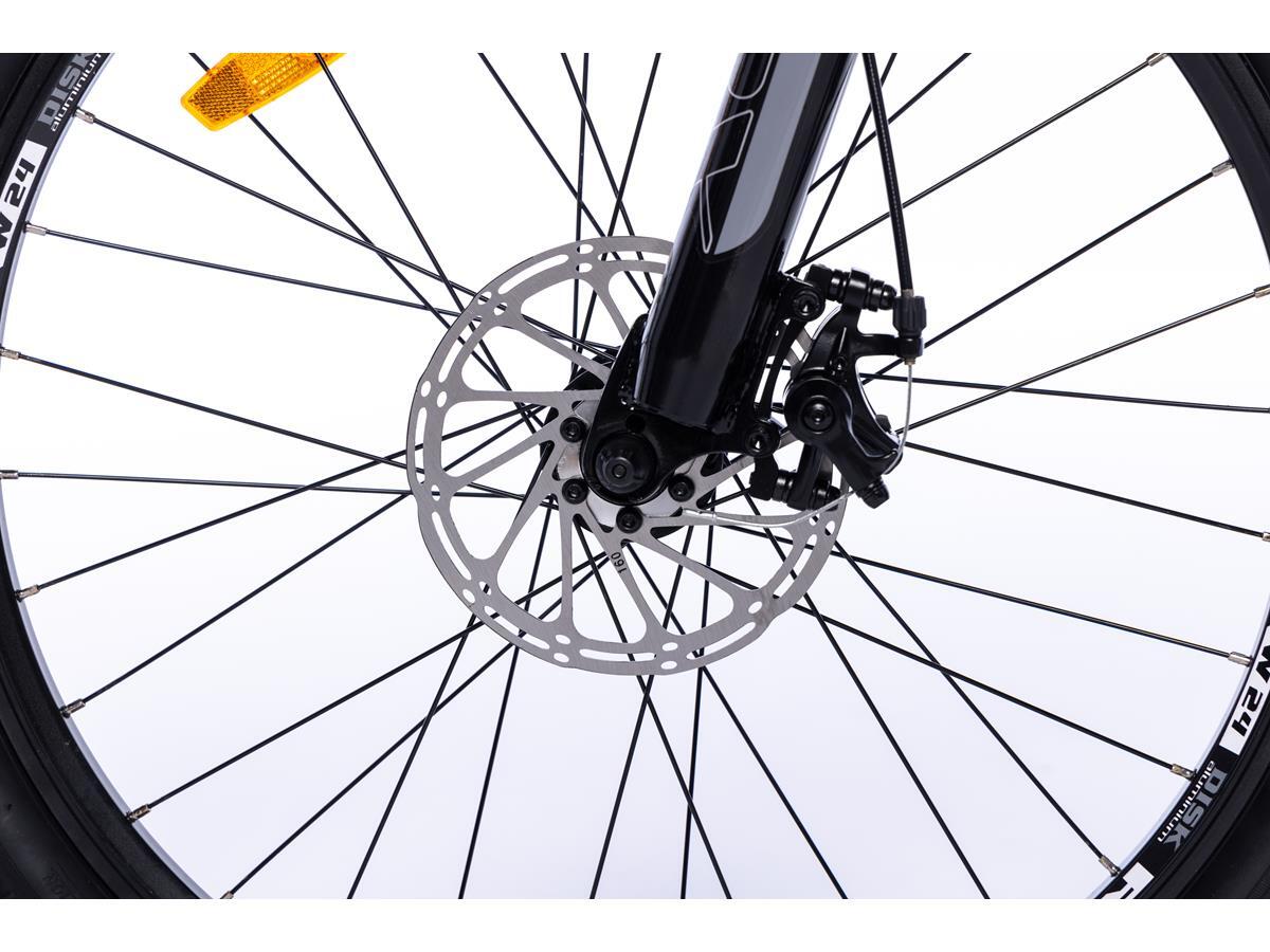 ROCK 24" rower dziecięcy, SHIMANO 21 biegów, hamulce tarczowe 5/11