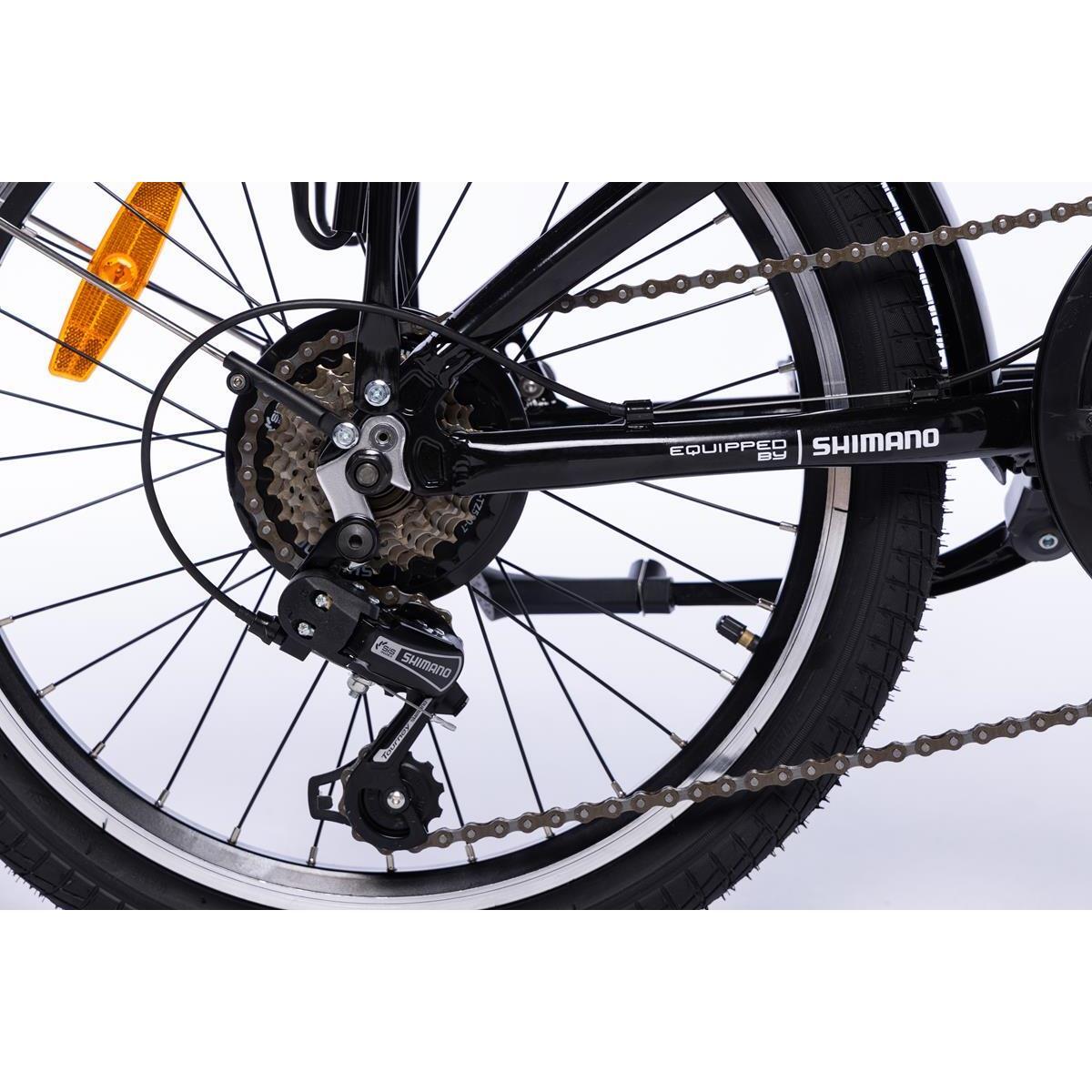 Vouwfietsen LIGHT 20", Aluminium, SHIMANO 7 versnellingen, Zadelcomfort 4/7
