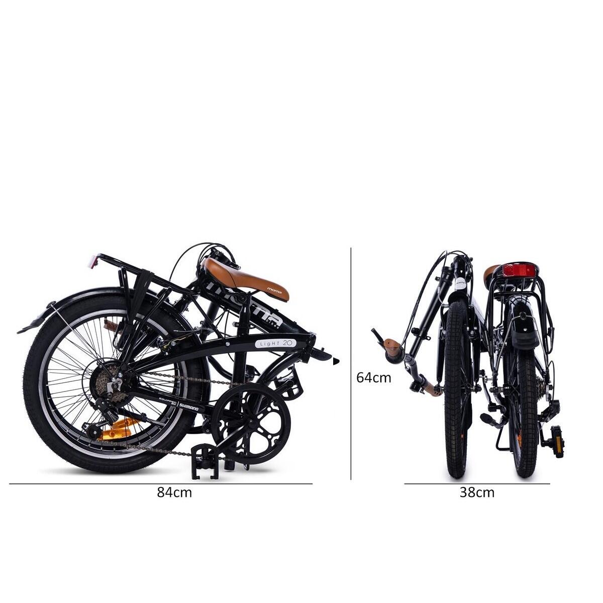 Moma Bikes Bicicletta Pieghevole 24 Bicicletta Pieghevole LIGHT 20