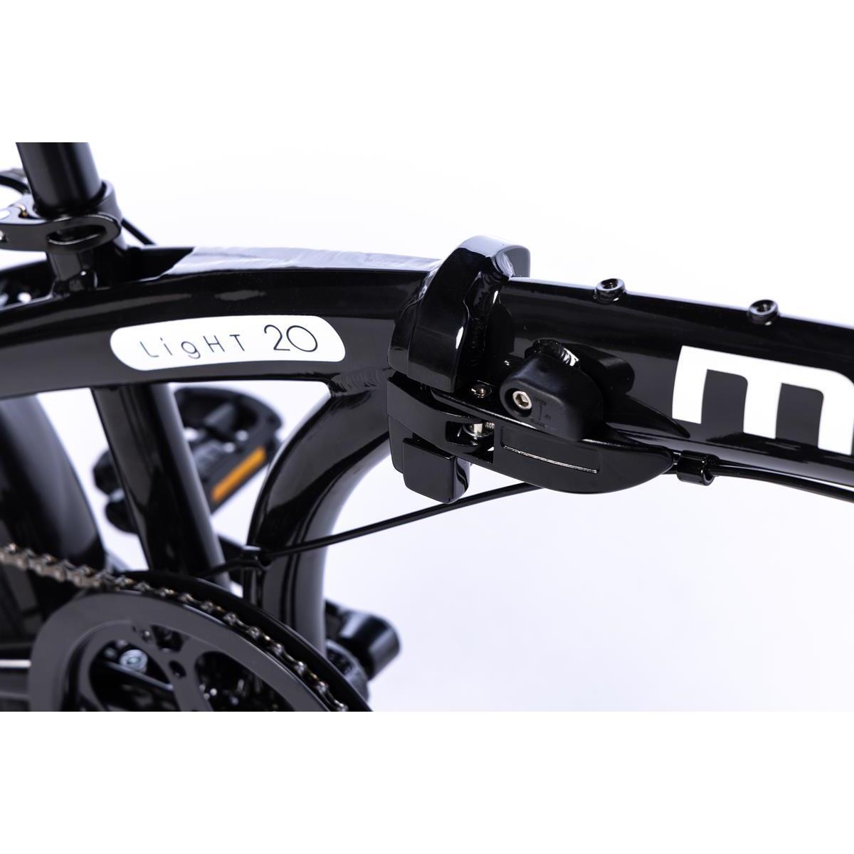 Vélo Pliable Chillaxx Bike Urban 20" - 6 Vitesses Shimano, Éclairage LED, Pliage Rapide - Idéal Ville & Voyages