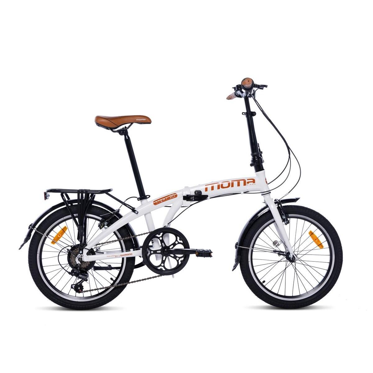MOMA BIKES Bicicleta Urbana Dobrável LIGHT 20", Alumínio, 7 Velocidades SHIMANO