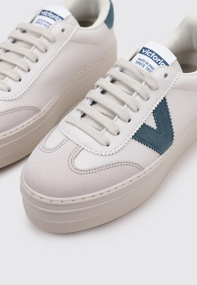 Zapatillas Mujer Victoria Barcelona Ciclista Blanco 3/6