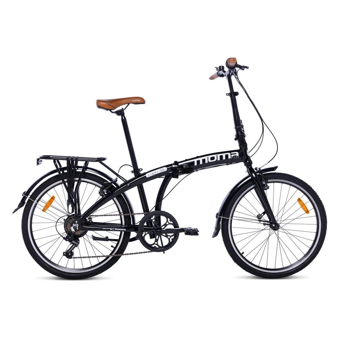 MOMA BIKES Bicicleta Urbana Dobrável LIGHT 24", Alumínio, 7 Velocidades SHIMANO