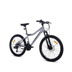 Vélo VTT Junior, ROCK 24", SHIMANO 21v, freins a disques & Supension avant