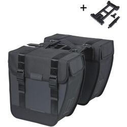 Sac à Dos Double Basil Tour Imperméable - 28L - Noir