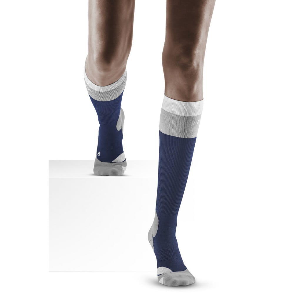 CEP Hiking Light Merino Tall Compressie wandelsokken - Navyblauw - Dames 2/5