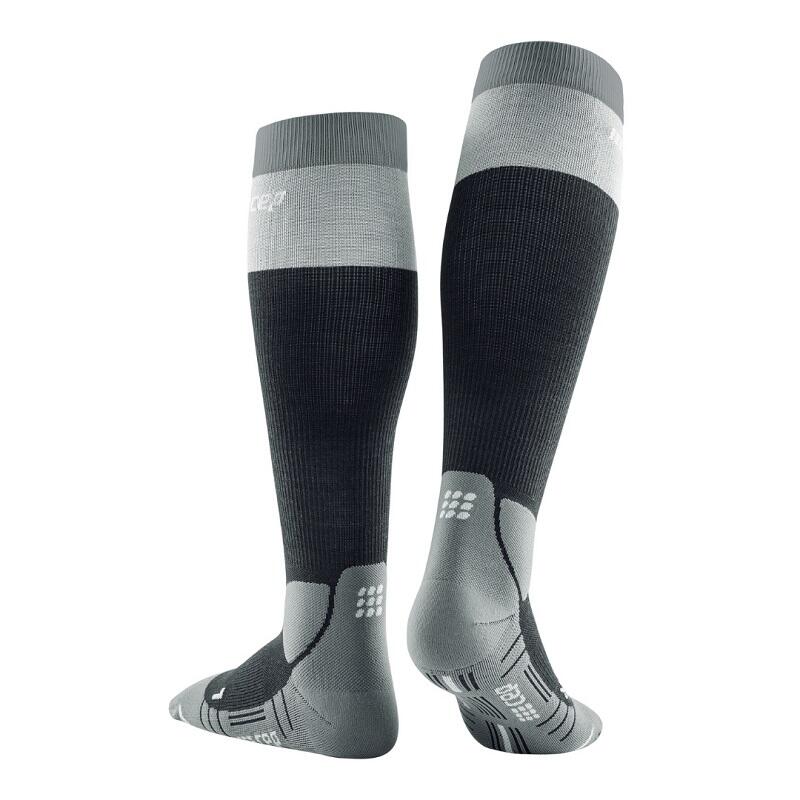CEP Hiking Light Merino Tall Compressie wandelsokken - Grijs - Heren 4/5