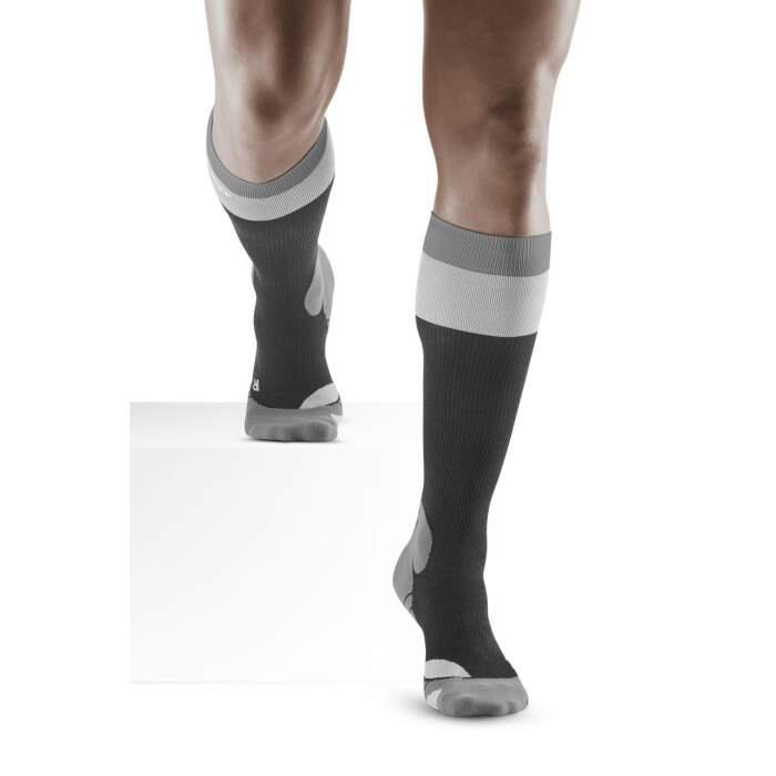 CEP Hiking Light Merino Tall Compressie wandelsokken - Grijs - Heren 2/5