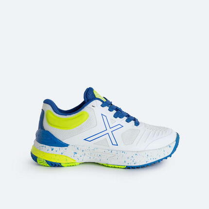 Zapatilla de pádel MUNICH Hydra para niño/a blanco