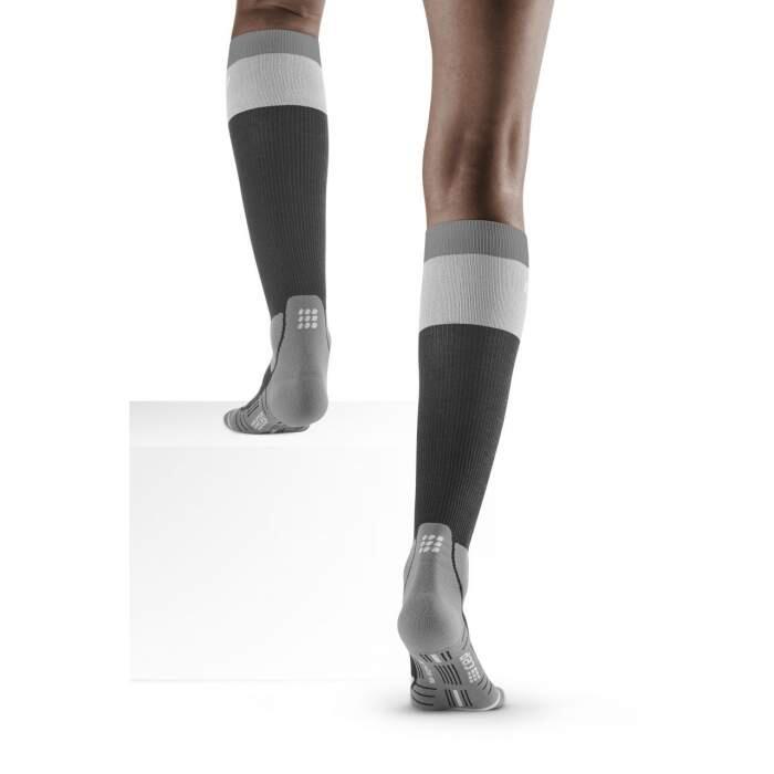 CEP Hiking Light Merino Tall Compressie wandelsokken - Grijs - Dames 3/5