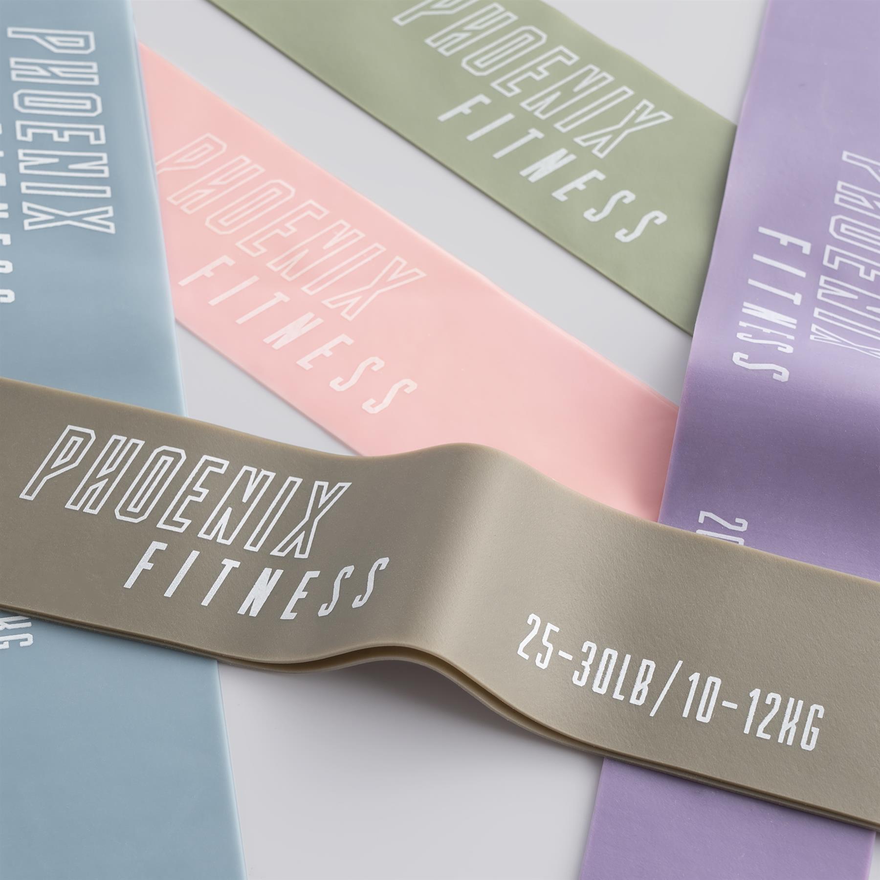 Fitness TPR Widerstandsschleifen 5 Stück 3/6
