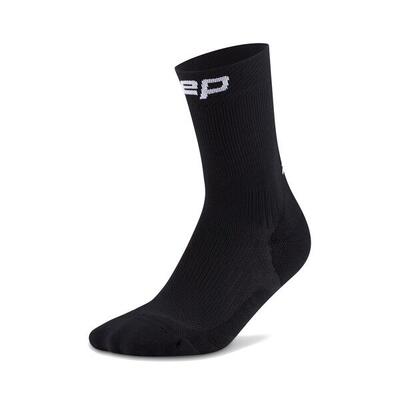 Cep run mid-cut compressie sokken - zwart - heren