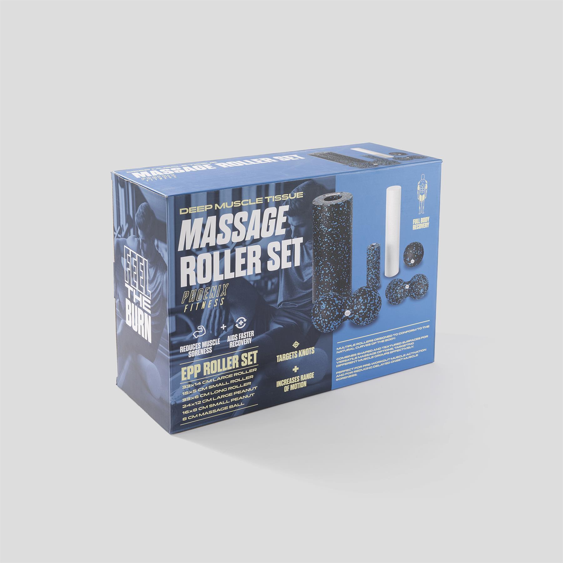 Massagerollen 5er-Set für Faszientraining 6/6