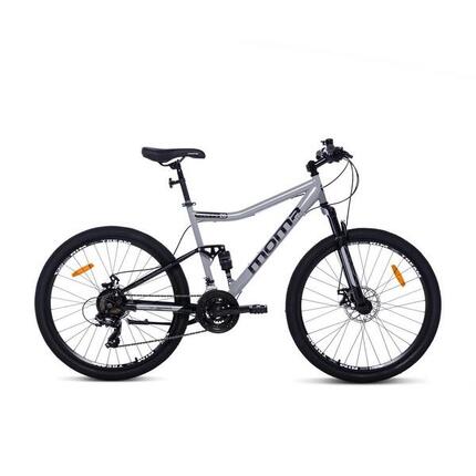 MTB fiets ROCK 26“ FS, Moma Bikes, SHIMANO 21 versnelling, Dubbele vering
