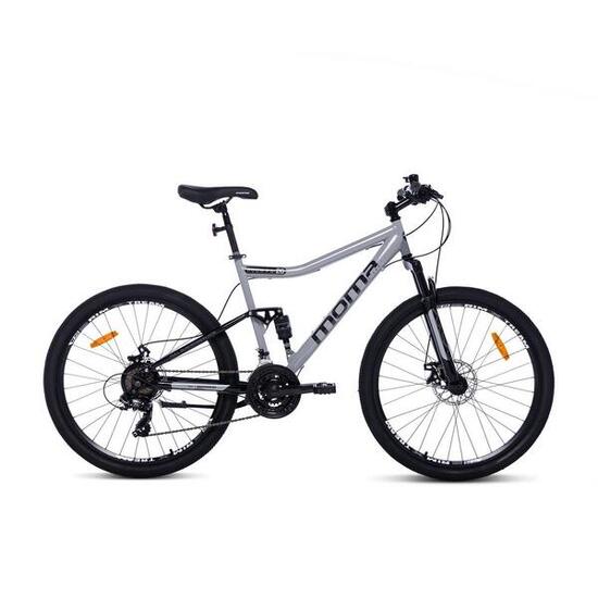 Bicicletta MTB ROCK 26" FS SHIMANO 24V Freni a Disco Doppie sospensioni