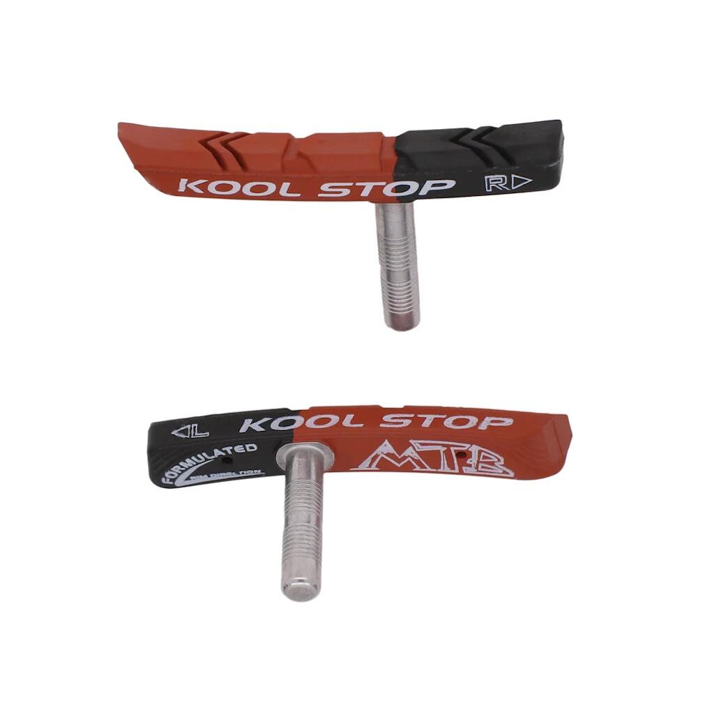 KOOL-STOP MTB Cantilever Bicycle Brake Pad Inserts Dual Compound